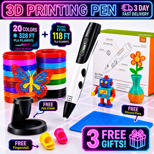Printing pen set doodle - printing,